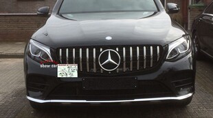 W253 GLC200/260/300/43 改装 GT 竖条 直瀑式 GLC63 中网
