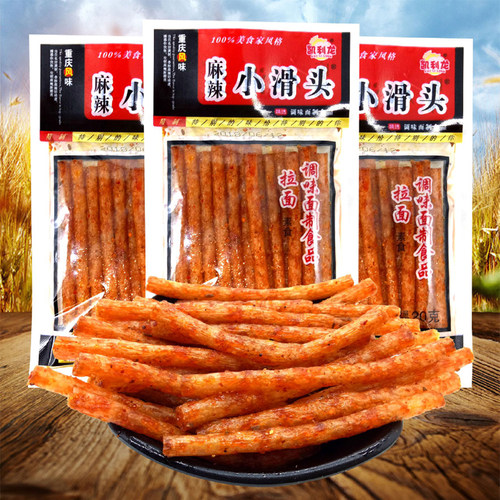 小滑头拉面辣条麻辣棒8090后童年儿时怀旧校园宿舍零食小吃面筋