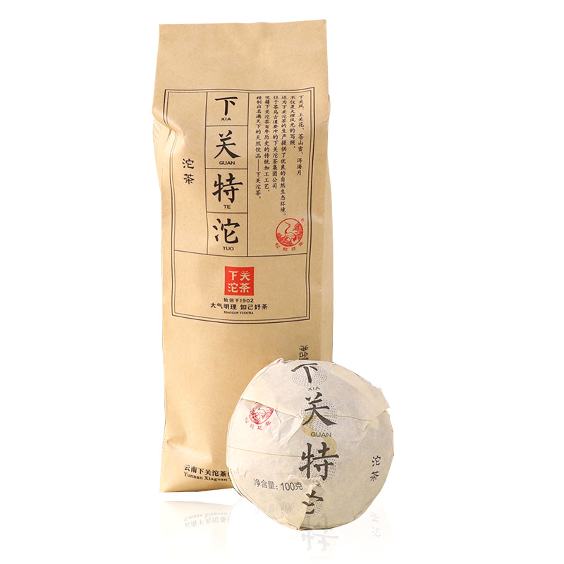 【杜丘】下关沱茶2019年特沱 便装新版 普洱茶生茶500克/条