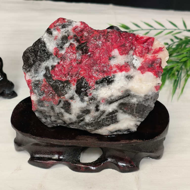杨氏朱砂天然朱砂原石矿物摆件大晶砂观赏石办公室客厅摆件收藏