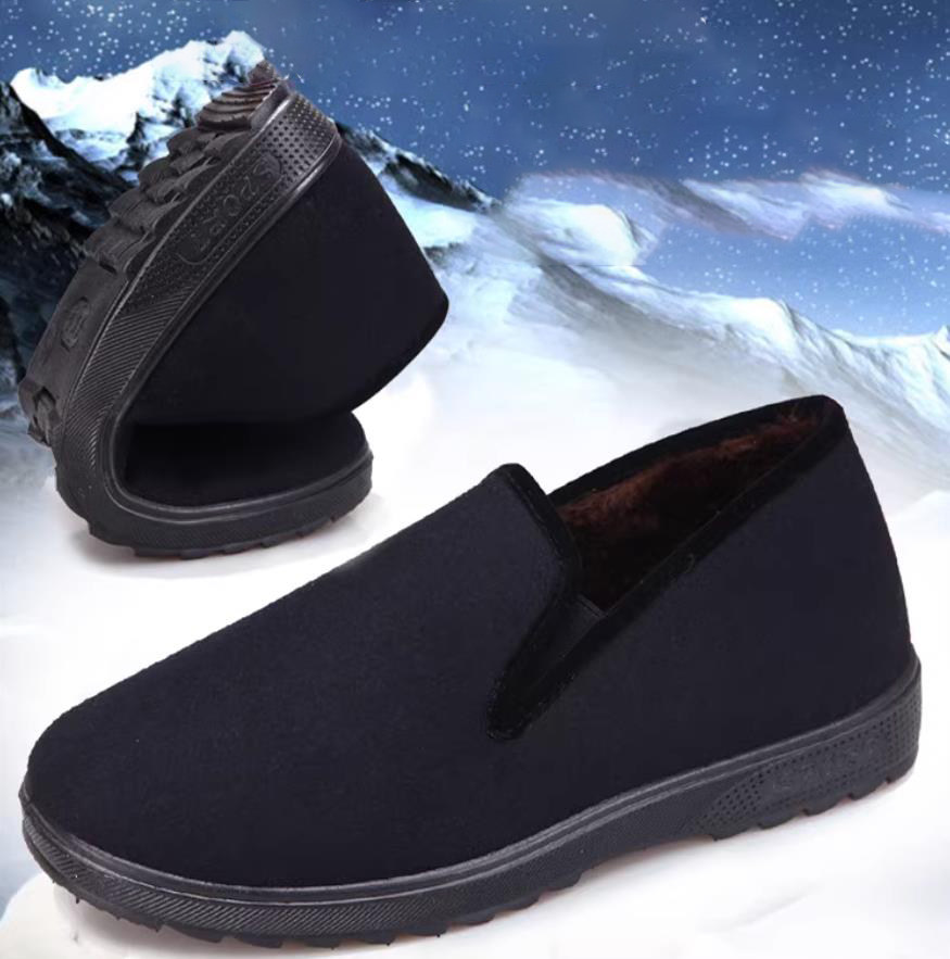 冬季老北京布鞋中老年人软底防滑棉鞋加毛保暖老头鞋男士爸爸棉鞋,流行男鞋,棉鞋,淘宝优惠券,粉丝福利购,淘宝优惠卷
