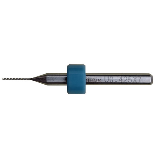 细钻粗柄钻头0.45mm微型麻花钻咀