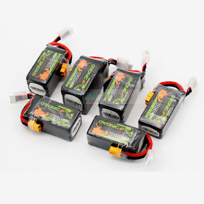 OVONIC穿越机FPV锂电池 4S6S 14.8V22.2V 650 850 1300 1550 120C