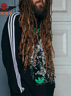 Adidas/阿迪达斯正品LONGLSEEVE KORN三叶草男士T恤IW7523