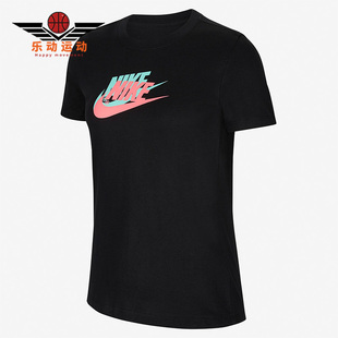 上衣 Nike 耐克正品 休闲女子运动圆领透气舒适短袖 010 CU1093