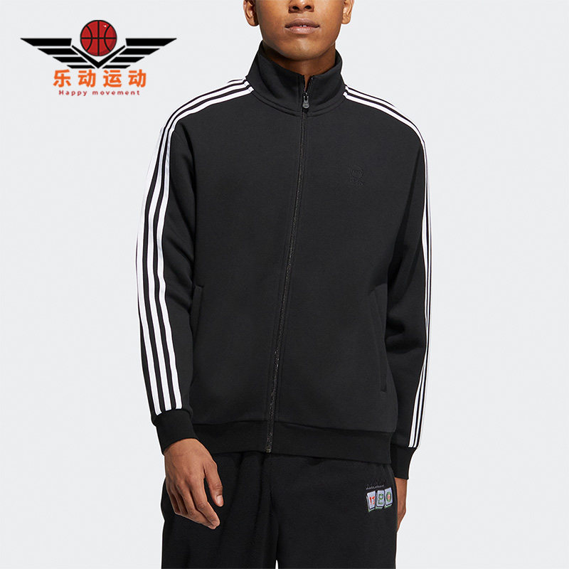 Adidas/阿迪达斯正品neo男女同款休闲运动夹克外套IA6909