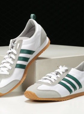 Adidas/阿迪达斯正品 春季新款男女系带低帮运动休闲鞋FX0091