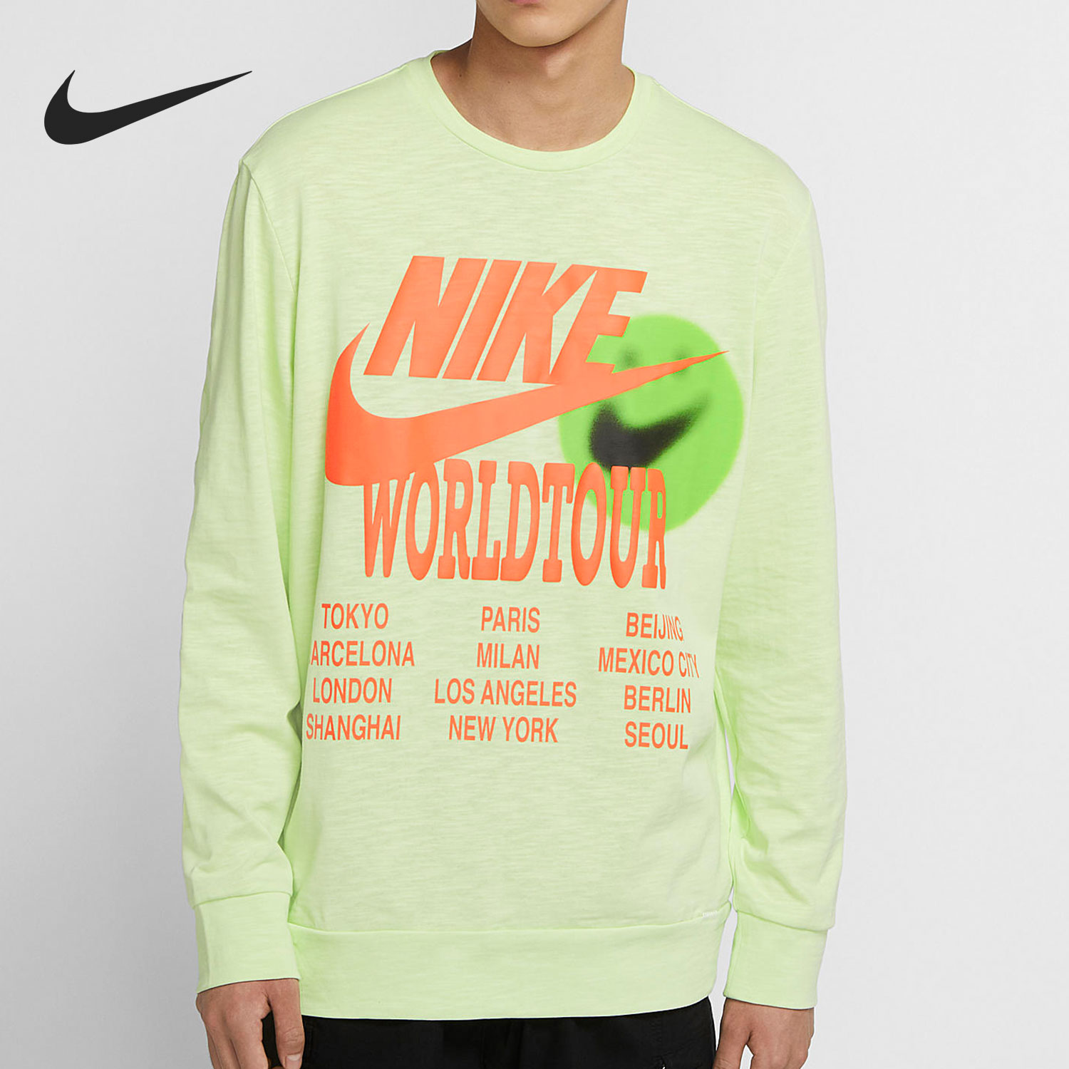 耐克男子休闲连帽套头衫