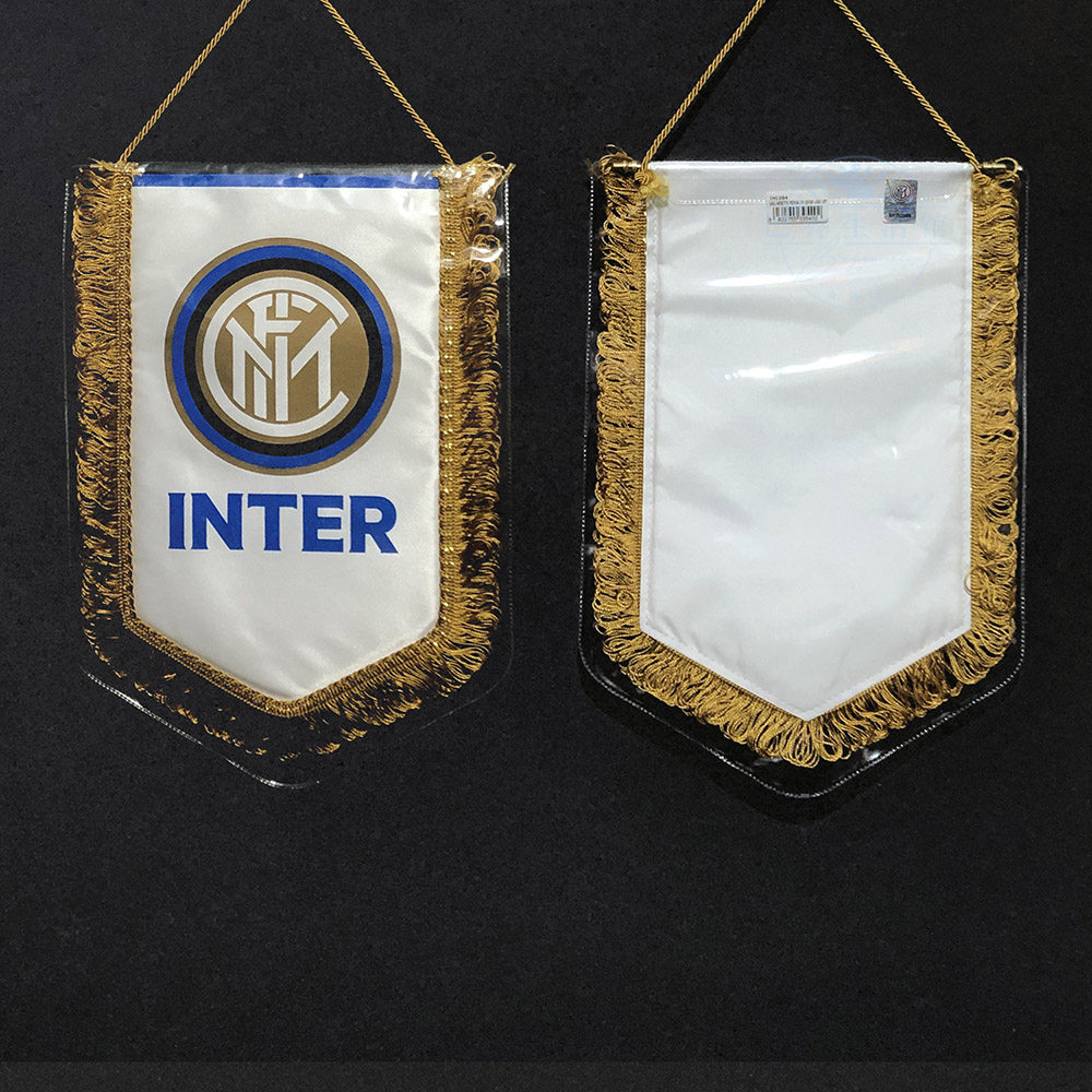 国际米兰官方正版纪念品生日礼物装饰五角旗挂旗 inter milan队徽
