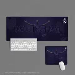 18 Mouse Pads, Extra Large Office Keyboard, Football Fan Items, Student Day Gift, Hala Madrid, Bellingham