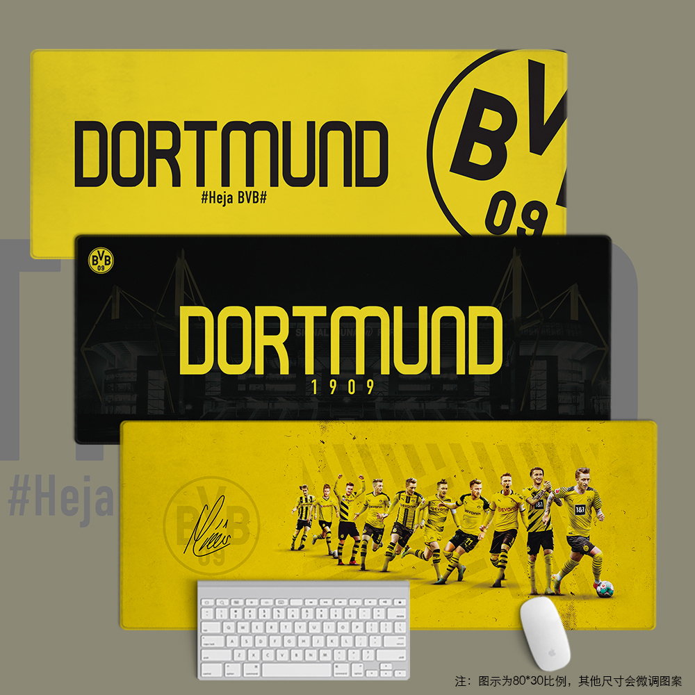 鼠标垫超大办公键盘足球迷