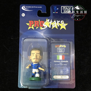 球迷生日礼物公仔玩偶prostars正品2003意大利国家队限量赞布罗塔