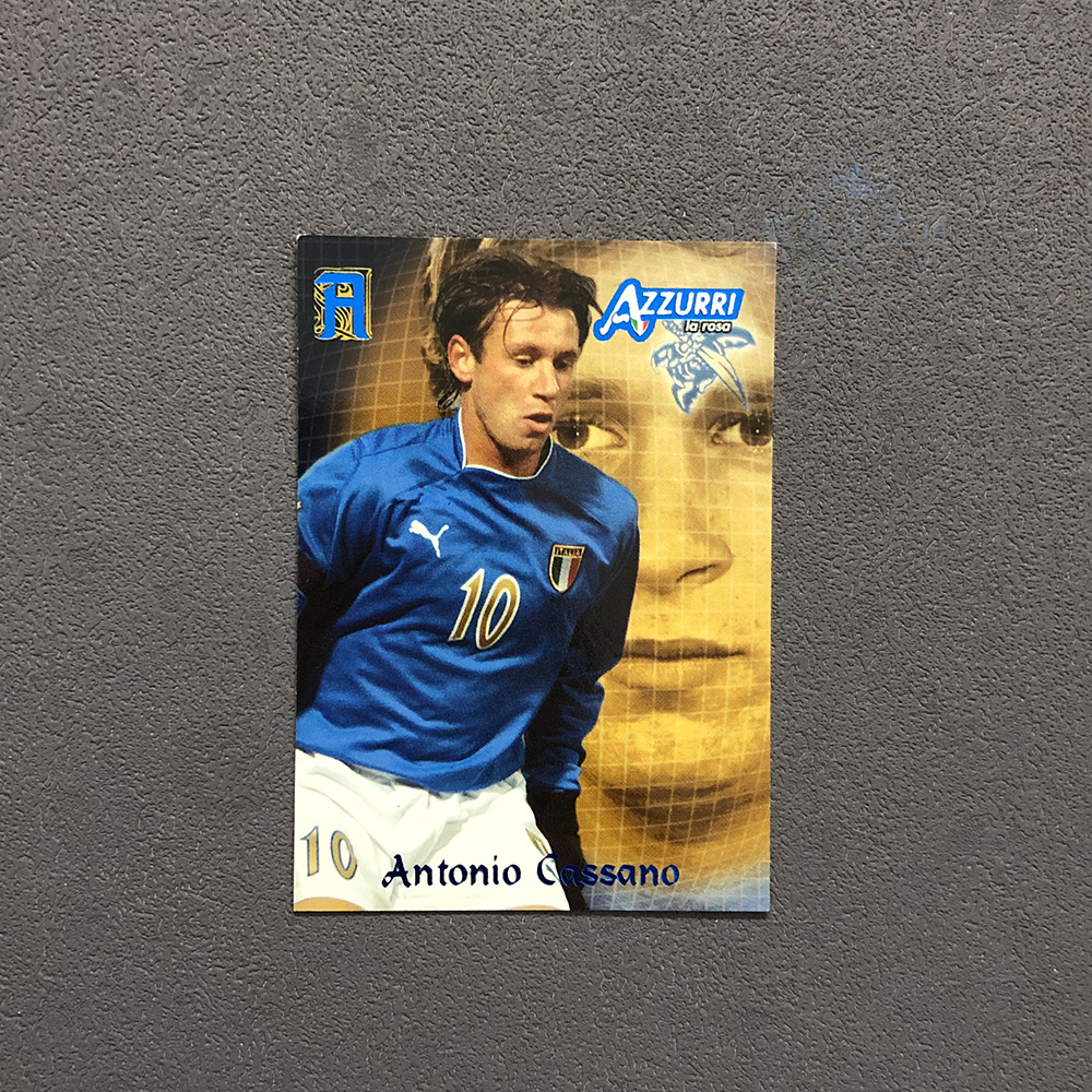 25卡萨诺Panini帕尼尼2004意大利队AZZURRI球星卡官方 cassano