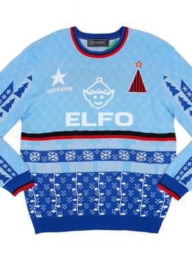 毛衣针织衫圣诞节礼物足球迷cfs非球衣ac milan 米兰巴乔baggio