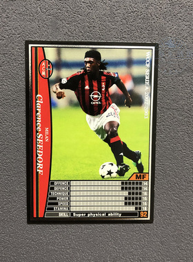 155西多夫ac米兰panini帕尼尼2002球星卡2003意甲WCCF官方足球迷