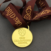 2009欧冠2010国际米兰奖牌足球迷纪念品萨内蒂米利托穆里尼奥