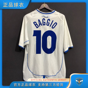 巴乔2002布雷西亚2003球衣经典足球迷队意甲客场brescia官方正品