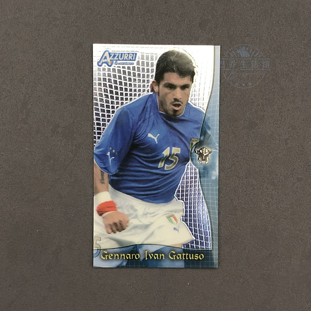 52加图索 panini帕尼尼2004意大利国家队azzurri球星卡官方