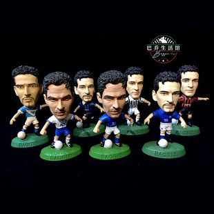 球迷生日礼物意甲足球星公仔玩偶prostars正品超大xl巴乔限量盒装