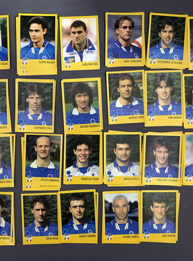 意大利国家队IP贴纸梅林merlin世界杯1998巴乔因扎吉卡纳瓦罗孔蒂