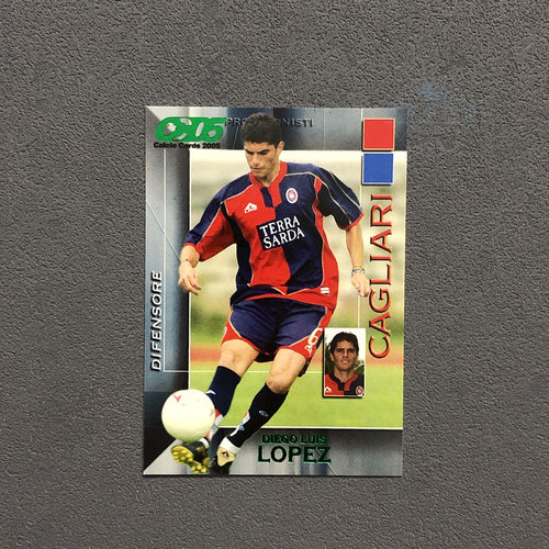 ka li 官方球星卡 欧版2004意甲05足球2005帕尼尼panini