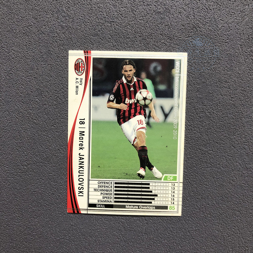 211扬库洛夫斯基ac米兰panini帕尼尼2009球星卡2010意甲WCCF官方