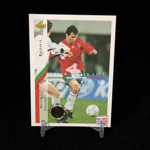 球星卡 1994美国世界杯 UPPER DECK亚德金标 斯托科维奇 保加利亚