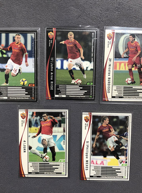 德罗西罗马panini帕尼尼2009球星卡2010意甲WCCF官方布尔迪索里瑟