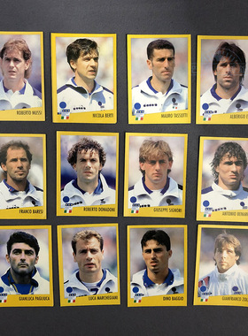 意大利国家队IP贴纸梅林merlin世界杯1994巴雷西西格诺里佐拉巴乔