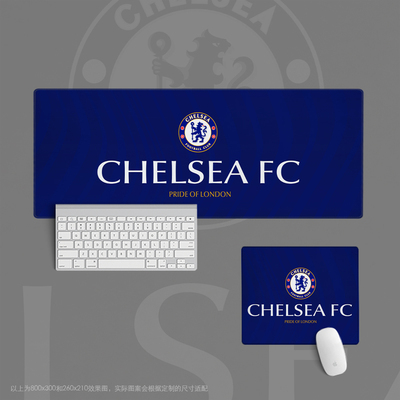05鼠标垫超大办公键盘桌足球迷用品礼物英超cfc切尔西chelsea fc