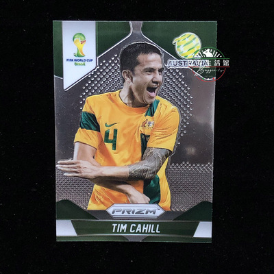球星卡prizm世界杯2014帕尼尼panini普卡base足球 澳大利亚卡希尔