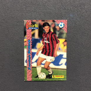 博班boan官方球星卡ac米兰欧版1995意甲96足球1996帕尼尼panini