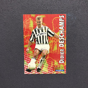 德尚 官方球星卡尤文图斯欧版1996意甲97足球1997帕尼尼panini