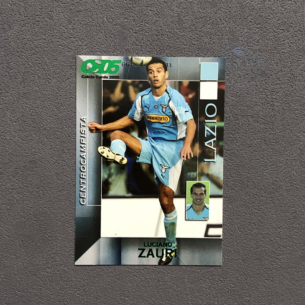 拉齐奥 lazio 官方球星卡 欧版2004意甲05足球2005帕尼尼panini 运动/瑜伽/健身/球迷用品 球迷用品 原图主图