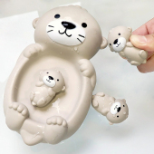 儿童浴室洗澡玩具婴儿宝宝软胶戏水浴盆男孩女孩玩水泳池泡澡玩具