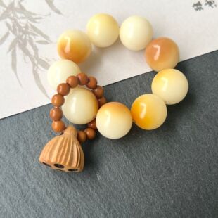 原生态菩提根小手捻炭烧猫爪好运莲莲学生盘玩指尖指捻礼物手饰品