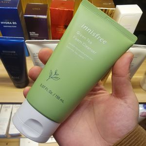 韩国innisfree悦诗风吟绿茶洗面奶清爽保湿清泡沫洁面乳控油150ML