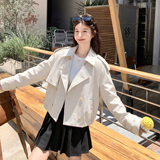 [大货】皮衣短外套2C075-26018-P165-K268，女装短外套，2C075