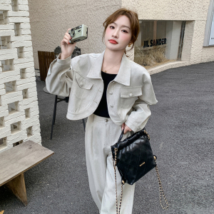 MQMP时尚轻奢高级感提花小香风两件套2025秋新款干练气质女装套装图片