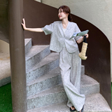 新品韩系圆点套装2C075-9006-P165-K238，女装套装/套裙，2C075