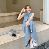 新品主推款贝壳装饰两件套套装裙6071-P155-K228，女装套装/套裙，2C075