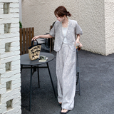 新品韩系圆点套装2C075-9006-P165-K238，女装套装/套裙，2C075