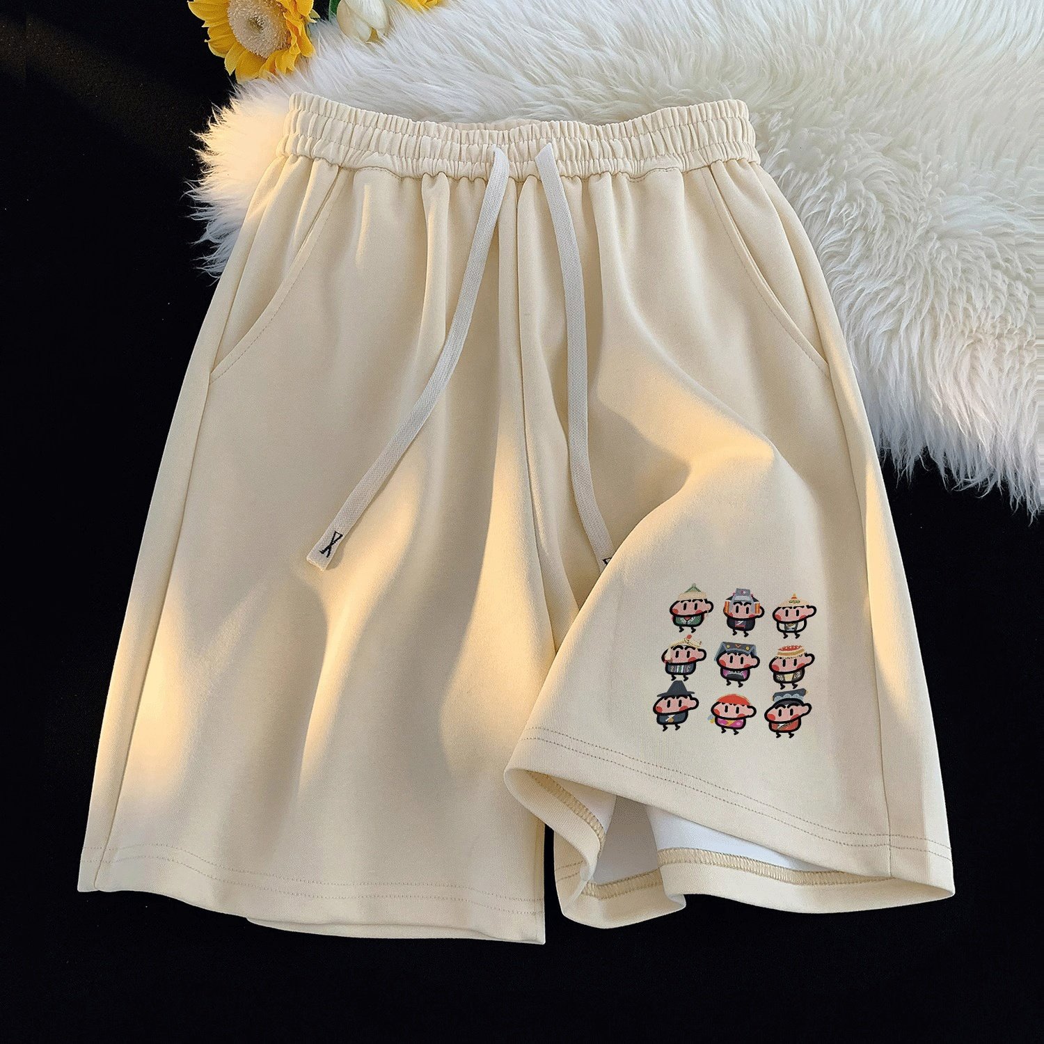 oversize潮牌短裤男夏天跑步运动休闲短裤2025新款美式篮球5分裤,男装,短裤,淘宝优惠券,粉丝福利购,淘宝优惠卷