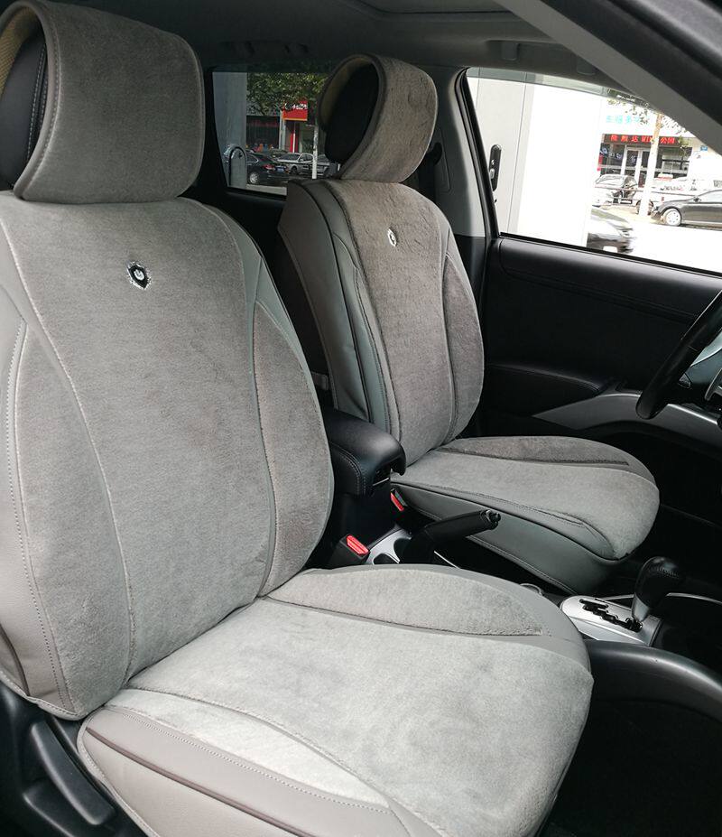 天艺坐垫新款美狮途汽车坐垫汽车羊毛坐垫全包围汽车坐垫通用坐垫