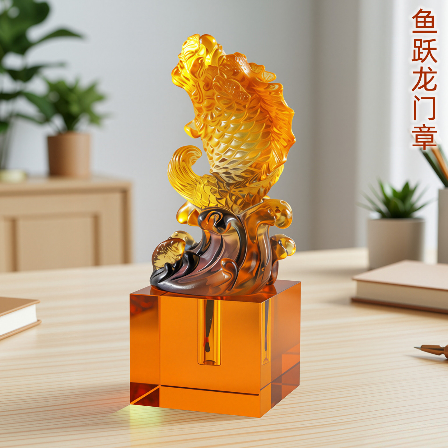 吉祥童子宝宝出生礼物定制胎毛章脐带章婴幼儿纪念品鱼跃龙门印章