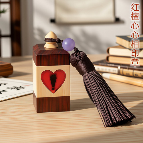 吉祥童子宝宝出生纪念品胎毛章