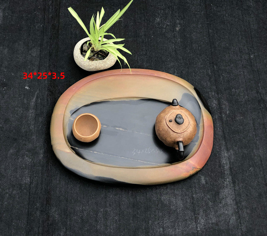 歙砚石茶海石雕天然原石茶具石材石茶盘厂家直销轻奢茶台移动茶托|msdalam kategori pinggan mangkuk, set teh, dulang teh - dari Buy2taobao.com untuk memberikan perkhidmatan ejen Taobao profesional membeli