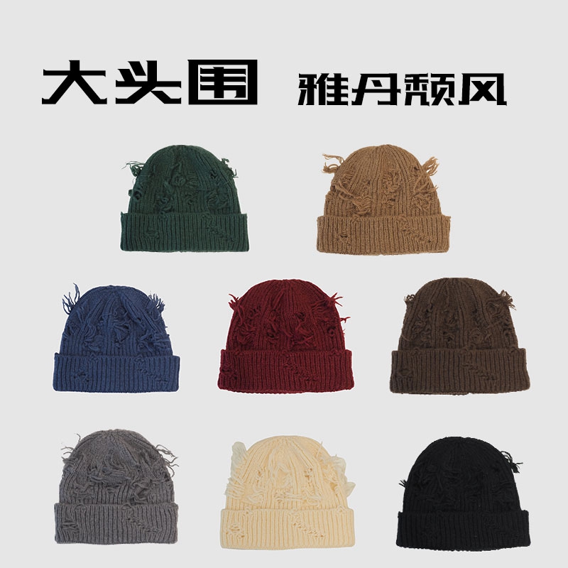 针织帽户外复古男女秋冬季