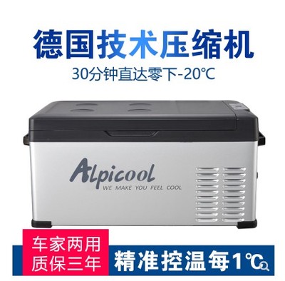 台湾110v220v12v24v冰虎车载冰箱