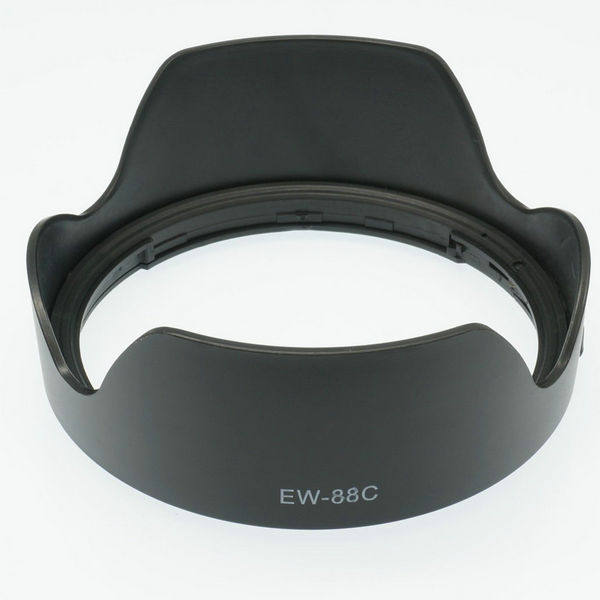 适用佳能EW-88C遮光罩 24-70II 5D3 5DIII 6D 82mm二代镜头可反扣